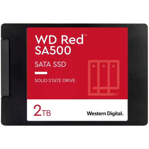 SSD WD Red (2.5'', 2TB, SATA III 6 Gb/s) WDS200T2R0A-68CKB0