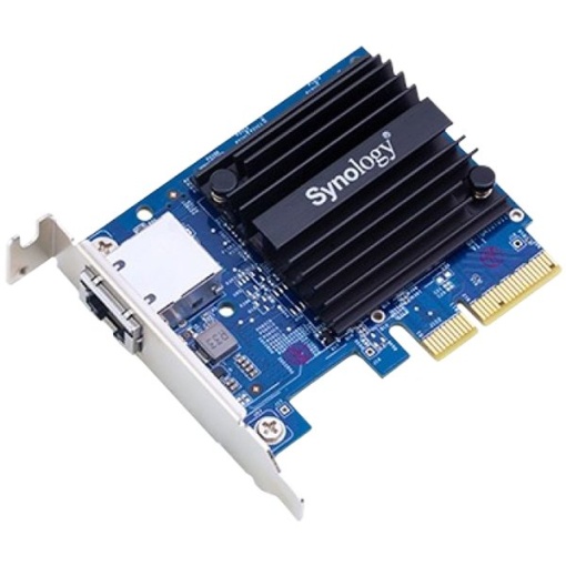 Synology E10G18-T1 Single-port, high-speed 10GBASE-T/NBASE-T add-in card for Synology servers, PCIe 3.0 x4, Low Profile and Full Height Bracket, 5 years warranty E10G18-T1