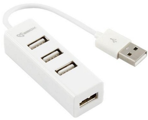 USB E-Green HUB 4-port USB2.0 Beli *