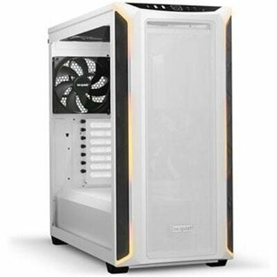 be quiet! SHADOW BASE 800 DX White, MB compatibility: E-ATX / ATX / M-ATX / Mini-ITX, ARGB illumination, Three pre-installed be quiet! Pure Wings 3 140mm PWM fans, including space for water cooling radiators up to 420mm BGW62