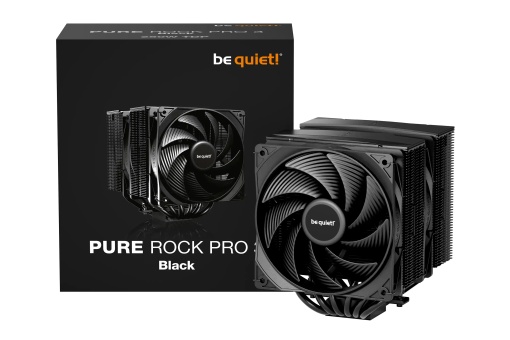 CPU Cooler Be quiet Pure Rock Pro 3 Black BK042 (AM4,AM5,1200,1700)/TDP-250W *