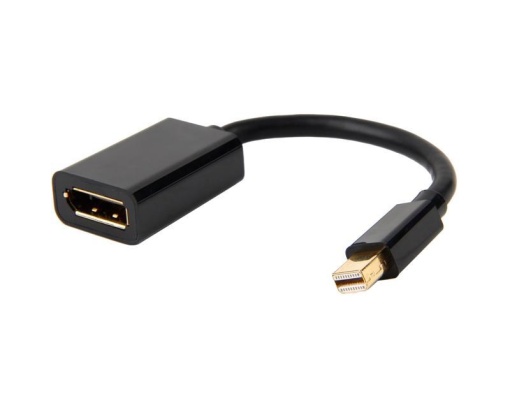E-GREEN Adapter Mini Display port (M) - Display Port (F) crni *