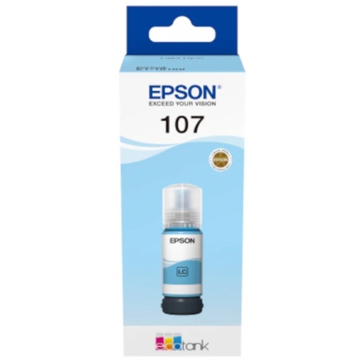 Epson 108 EcoTank Light Cyan ink bottle C13T09C54A