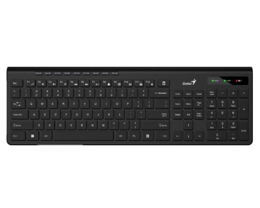 GENIUS SlimStar 7230 USB US wireless crna tastatura *