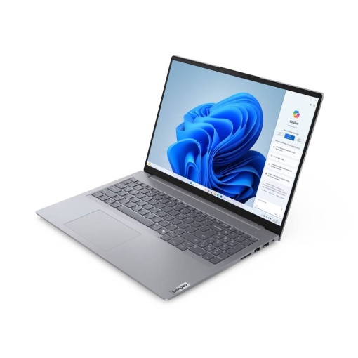 Lenovo Think ThinkBook 16 G7 ARP (3.3/4.55G, 6C/12T,16MB L3), 1x 16GB DDR5, SSD 512GB PCIe, 16" WUXGA (1920x1200) IPS AG 300n, Rad 660M, GLAN, WiFi 6E, BT5.3, KybSR BL, SD, HDMI, 2x USB-C, FPR, Cam FHD+IR, 45Wh, 2W x2 Dolb Ryzen 5 7535HS 21MW001XYA