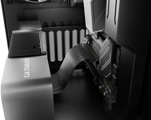be quiet! RISER CABLE, for Vertical Installation of PCIe 4.0 Graphics Cards BGA12