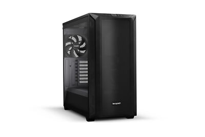 be quiet! SHADOW BASE 800 Black, MB compatibility: E-ATX / ATX / M-ATX / Mini-ITX, Three pre-installed be quiet! Pure Wings 3 140mm PWM fans, including space for water cooling radiators up to 420mm BGW60