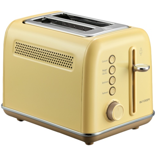 BUYDEEM 2 Slice Toaster, model DT620E, color Mellow Yellow, EU DT620E-MY/EU