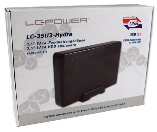 HDD Rack LC Power 3.5" LC-35U3-Hydra SATA USB3.0