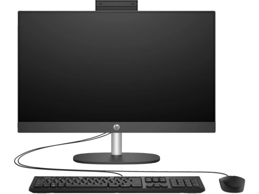 HP HP ProOne 240 G10 All-in-One, Intel Core i7-1355U, 16GB DDR4-3200 RAM, 512GB PCIe NVMe M.2 SSD, 23.8'' UWVA AG FHD 1920x1080, Intel Iris X Graphics, HP 125 Black Kbd+Mouse, Intel Iris X Graphics, FreeDOS, YU, 1yw, Iron Gray 6U6W9ES