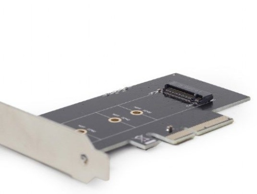 Kontroler Gembird PEX-M2-01 M.2 SSD NVMe adapter PCI-Express add-on card, sa dodatnim low-profile breketom *