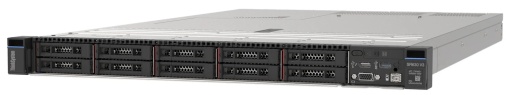 Lenovo ThinkSystem SR630 V3 Xeon Silver 4510 (12C 2.4GHz 30MB Cache/150W), 32GB (1x32GB, 4800MHz 1Rx4 DDR5 RDIMM), 8 SAS/SATA, 9350-8i Internal, 1x1100W Titanium, 6 Performance Fans, XCC2 Platinum, Toolless V2 Rails 7D73A03VEA