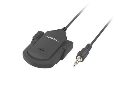 Natec FOX, Omnidirectional Condenser Microphone w/Clip, 3.5mm Connector, Black NMI-1352