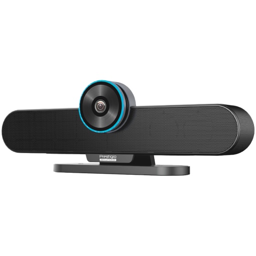 Prestigio Solutions Video Conferencing Collaboration Bar Gamma: 4K UHD, 8.5MP, 6 mic, 6m (Range), 2 x 5W, Connection via USB Type-B PVCCU8M601