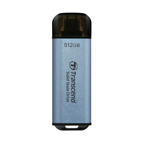 Transcend 512GB, Portable SSD, ESD300C, USB 10Gbps, Type C, Sky Blue TS512GESD300C