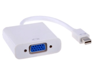 E-GREEN Adapter Mini DisplayPort (M) - VGA D-sub (F) crni *