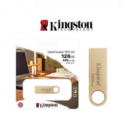 Kingston 128GB USB Flash Drive, USB 3.2 Gen.1, DataTraveler SE9 G3, Read up to 220MB/s, Write up to 100MB/s DTSE9G3/128GB
