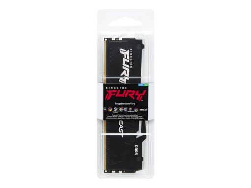 Kingston DDR5 32GB 5200MHz [FURY BEAST RGB], Non-ECC UDIMM, CL40 1.25V, 288-Pin 2Rx8, w/RGB Heatsink KF552C40BBA-32 *