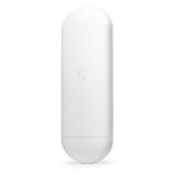 Ubiquiti airMAX NanoStation 5AC, UISP-supported WiFi radio designed for point-to-point and customer premises applications, 5 GHz, 15+ km link range, 450+ Mbps throughput, Secondary LAN with PoE out support, PoE adapter included,Pole and wall mounting NS-5
