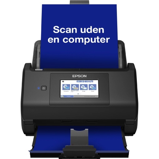 Epson Scanner WorkForce ES-580W, Sheetfed, A4, ADF, 35 ppm, WiFi, touch.LCD, Duplex, USB 2.0 B11B258401
