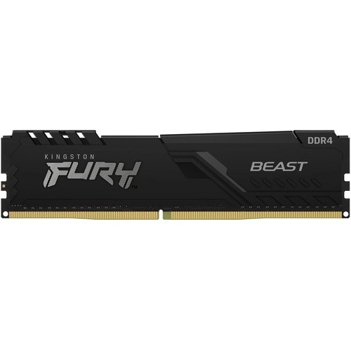 Kingston DDR4 32GB 3200MHz [FURY BEAST], Non-ECC UDIMM, CL16 1.35V, 288-Pin 2Rx8, w/Heatsink KF432C16BB/32