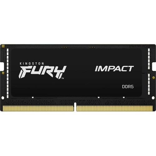 Kingston DDR5 32GB SO-DIMM 5600MHz [FURY IMPACT], Non-ECC Unbuffered, CL40 1.1V, 262-pin 2Rx8 KF556S40IB-32 *