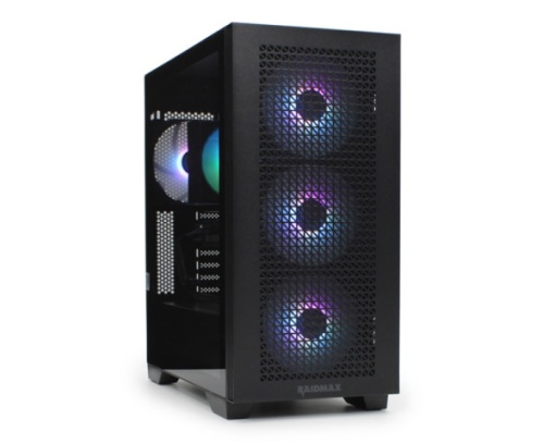 Kućište Raidmax Meshiah X605 Full Tower 4 x ARGB fan/Crni/X605TBF BK *