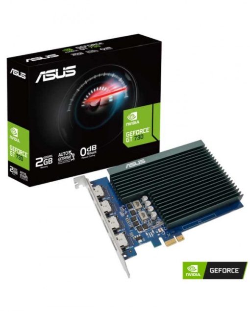 SVGA ASUS GeForce GT730-4H-SL-2GD5, Passivno hladjenje 4x HDMI 64bit *