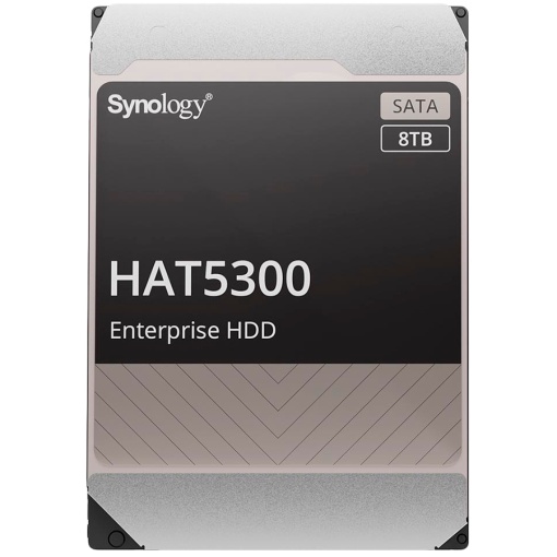 Synology HAT5310-8T 8TB 3.5" HDD SATA 6Gb/s, 512e; 7200rpm, Buffer size : 256MiB, MTTF 2M hours, warranty 5 years HAT5310-8T