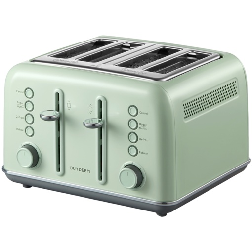 BUYDEEM 4 Slice Toaster, model DT640E, color Cozy Greenish, EU DT640E-CG/EU