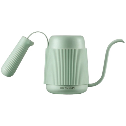 BUYDEEM Gooseneck Pour Over Coffee Kettle, model CD2006, color Cozy Greenish CD2006-CG