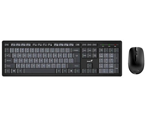 GENIUS Smart KM-8200 Wireless USB YU crna tastatura + miš *
