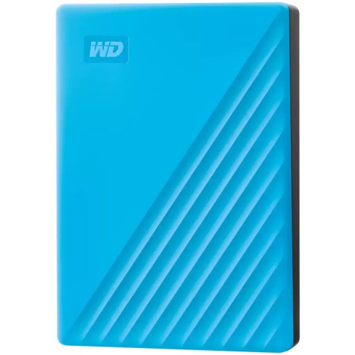 HDD External WD My Passport (6TB, USB 3.2) Blue WDBR9S0060BBL-WESN
