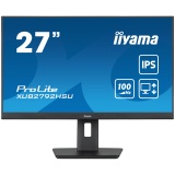 IIYAMA Monitor LED XUB2792HSU-B6 27" IPS Slim-line 1920 x 1080 @100Hz 250 cd/m² 1300:1 0.4ms HDMI DP 4x USB 3.2 HDCP height, swivel, tilt, pivot (rotation both sides) 3y XUB2792HSU-B6