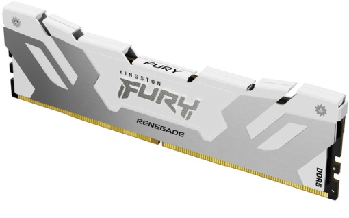 Kingston DDR5 16GB 6400MHz CL32 DIMM [FURY Renegade] White XMP KF564C32RW-16
