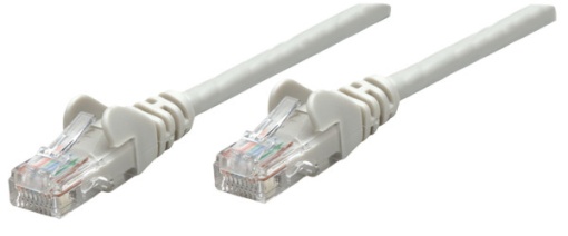 LAN UTP kabl intellinet 318921 Cat5e CCA//Sivi/1m