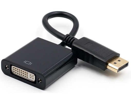 Adapter E-Green DisplayPort (M) - DVI (F) crni *