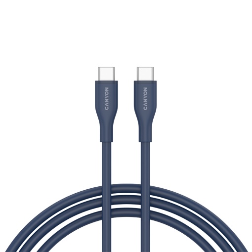 CANYON cable CC60SC10 C-C 60W 1m Silicon Dark blue CNS-CC60SC10DB