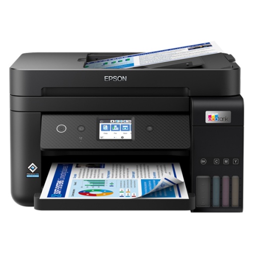 Epson L6290 EcoTank, print-scan-copy-fax, Color, A4, 4800X1200, LAN, Wi-Fi, ADF, LCD, Duplex C11CJ60404 *