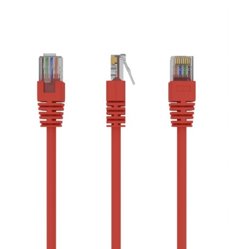 Gembird Patch Cable, U/UTP Cat.5e, Red, 3m PP12-3M/R