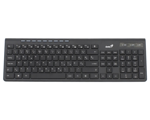 GENIUS SlimStar 7230 USB YU wireless crna tastatura *