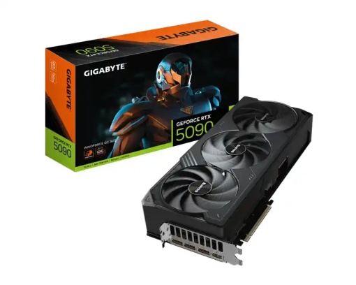 Graficka karta Gigabyte GeForce RTX 5090 Windforce OC GDDR7 32GB