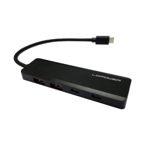 HUB LC Power LC-HUB-U3-4-C USB-C, 2 x USB3.2/2 x USB-C *