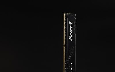 Kingston DDR4 32GB 3600MHz [FURY BEAST], Non-ECC UDIMM, CL18 1.35V, 288-Pin 2Rx8, w/Heatsink KF436C18BB/32