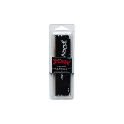 Kingston DDR5 16GB 6000MHz [FURY BEAST], Non-ECC UDIMM, CL30 1.4V, 288-Pin 1Rx8, Black, w/Heatsink, XMP & EXPO KF560C30BBE-16 *