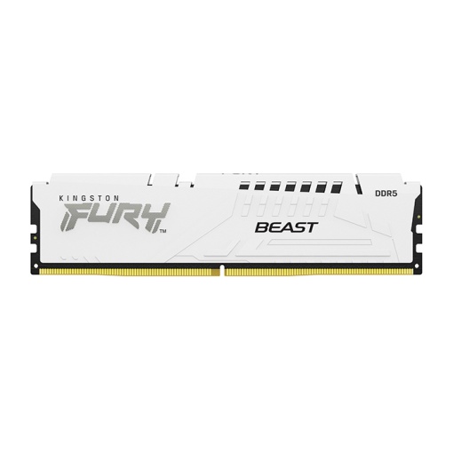 Kingston DDR5 32GB 6000MHz CL36 DIMM [FURY Beast] White EXPO KF560C36BWE-32