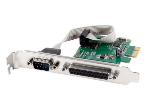 Kontroler Gembrid PCIe PEX-COMLPT-01 COM serial port+LPT port *