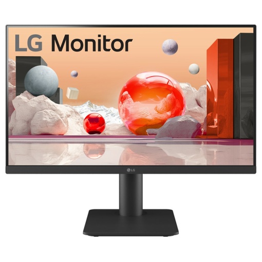LG 23.8" IPS FHD 1920x1080@100Hz, 16:9, 1000:1, 250 cd/m², 5ms, 178º/178º, 2 HDMI, 2Wx2, VESA, Height/Tilt, Black, 3yw 24MS550-B