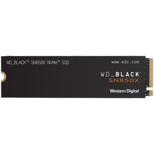 SSD WD Black SN850X 1TB M.2 2280 PCIe Gen4 x4 NVMe, Read/Write: 7300/6300 MBps, IOPS 800K/1100K, TBW: 600 WDS100T2X0E-00BCA0