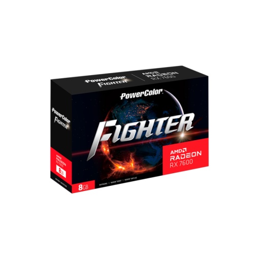 SVGA PCIE Power Color RX 7600 8G-F Fighter 8G GDDr6 128bit